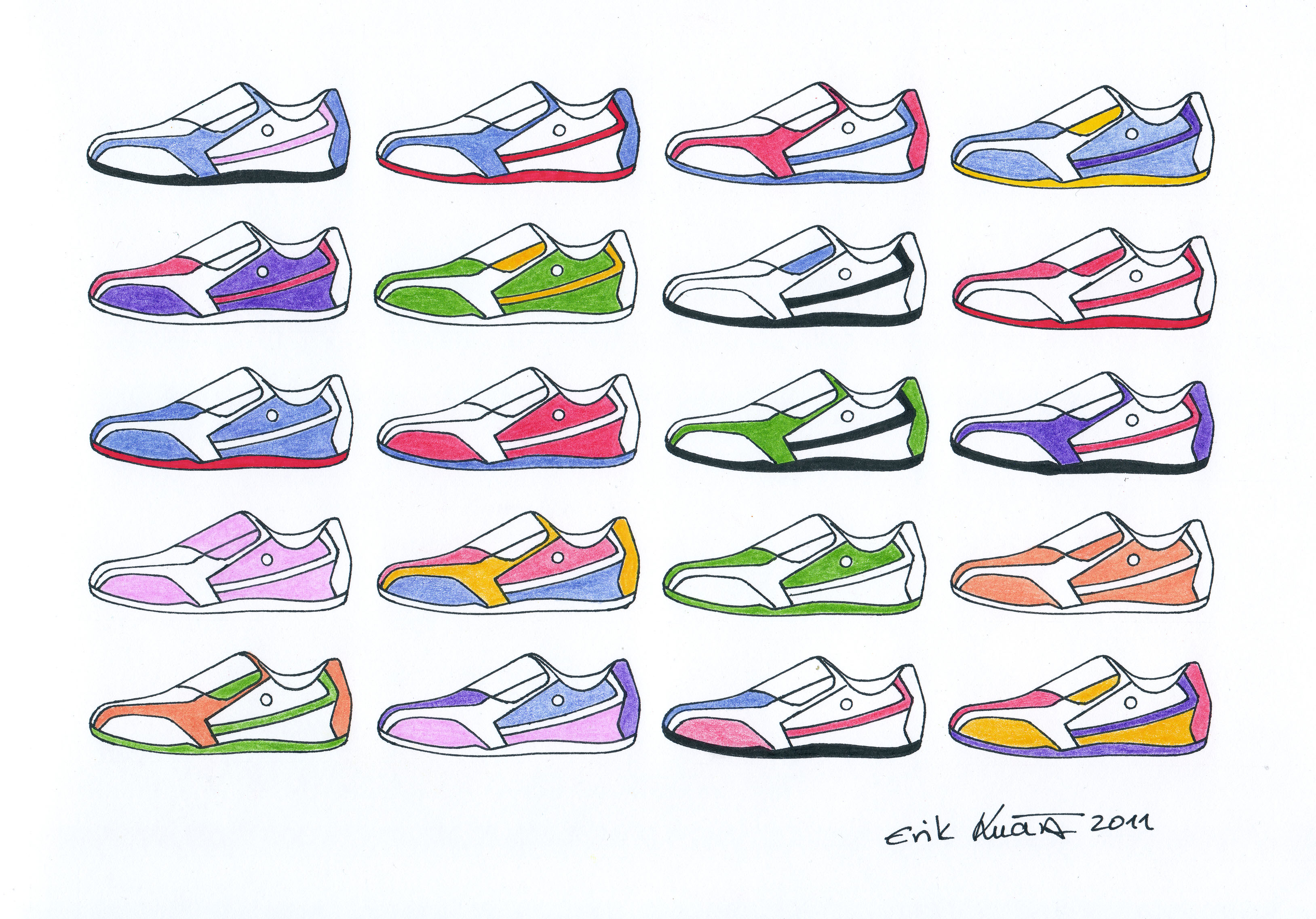 never too many shoes